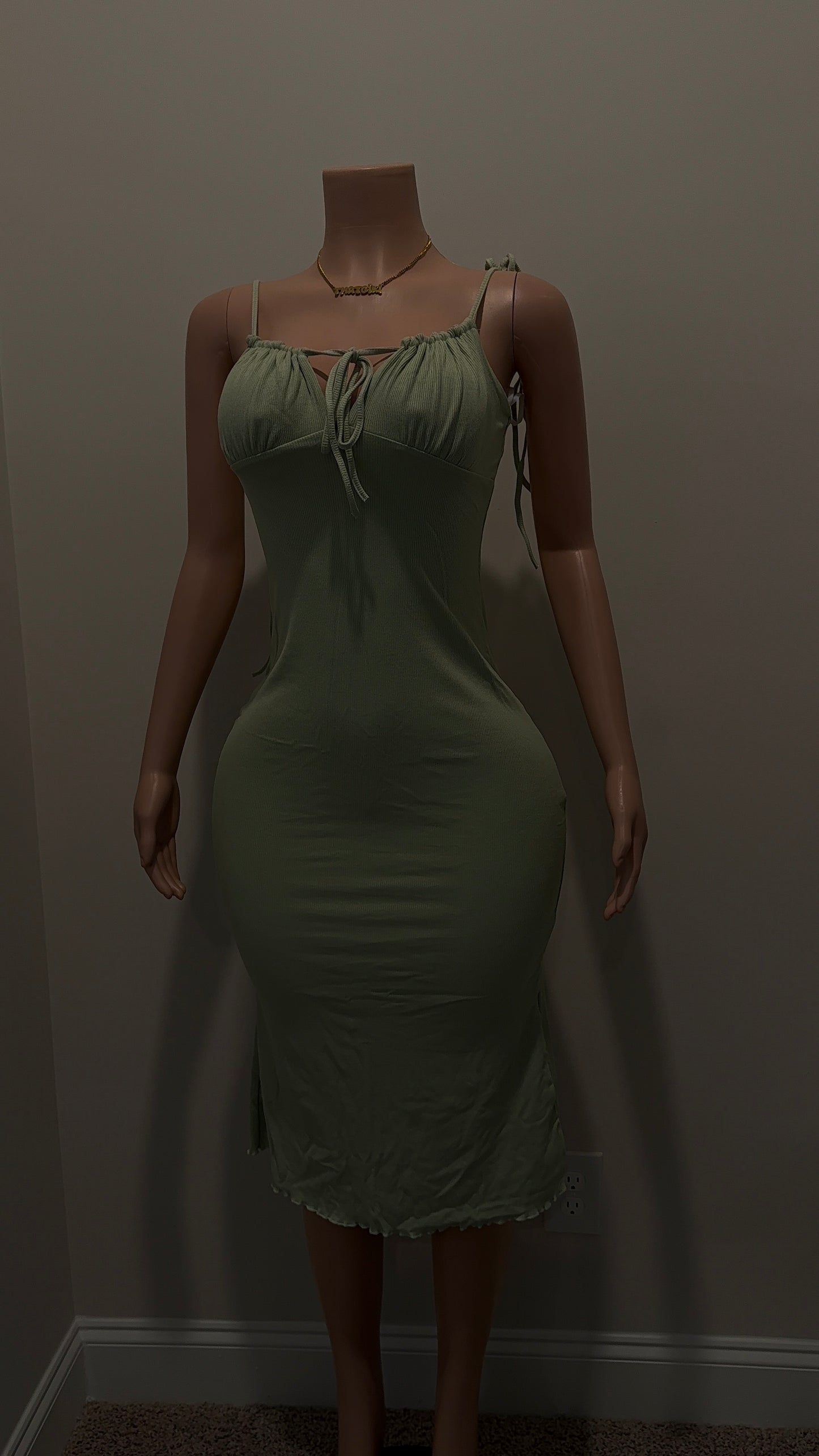 Gentle Green Dress